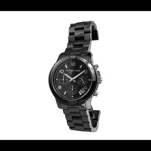 Ceramic Michael Kors Blackout watch